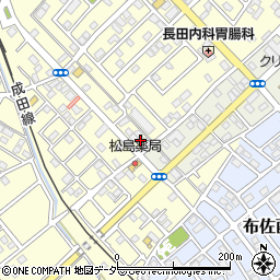 千葉県我孫子市布佐2907-11周辺の地図