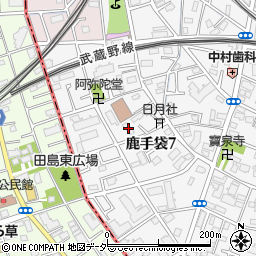 パステル中浦和周辺の地図