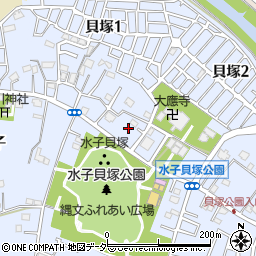 埼玉県富士見市水子1522周辺の地図