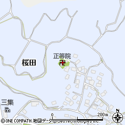 千葉県成田市桜田586周辺の地図