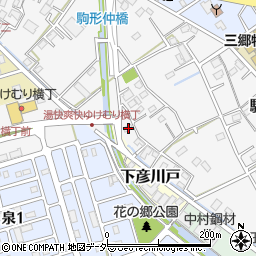 埼玉県三郷市駒形505周辺の地図