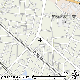 埼玉県飯能市笠縫410-10周辺の地図