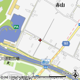 埼玉県川口市赤山376周辺の地図