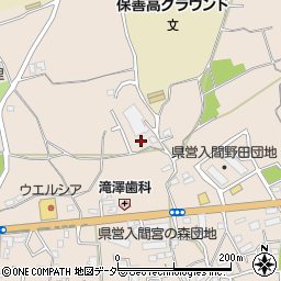 埼玉県入間市野田1972周辺の地図