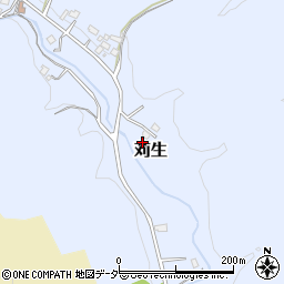 埼玉県飯能市苅生79周辺の地図