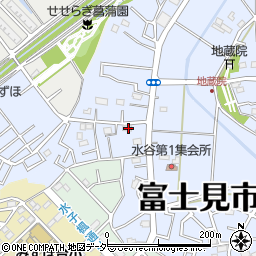 埼玉県富士見市水子164周辺の地図