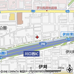 埼玉県川口市伊刈1113周辺の地図