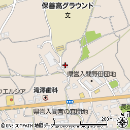 埼玉県入間市野田2008周辺の地図