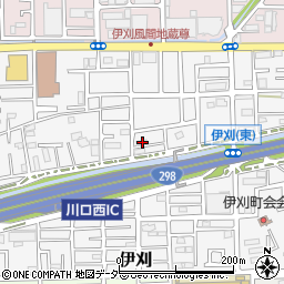 埼玉県川口市伊刈1143-2周辺の地図