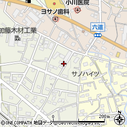 埼玉県飯能市笠縫360-1周辺の地図