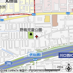 埼玉県川口市伊刈976-14周辺の地図