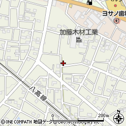 埼玉県飯能市笠縫407-3周辺の地図