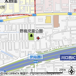 埼玉県川口市伊刈976-16周辺の地図