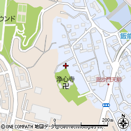 埼玉県飯能市矢颪212周辺の地図
