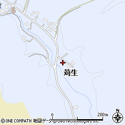 埼玉県飯能市苅生107周辺の地図