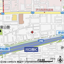 埼玉県川口市伊刈1082周辺の地図