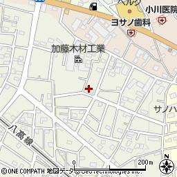 埼玉県飯能市笠縫405-1周辺の地図
