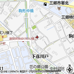 埼玉県三郷市駒形506周辺の地図