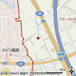 埼玉県狭山市笹井2793周辺の地図
