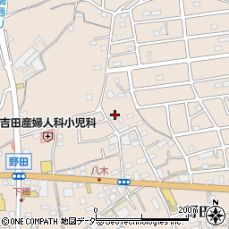 埼玉県入間市野田1198周辺の地図