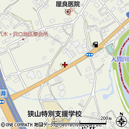 埼玉県狭山市笹井2998周辺の地図
