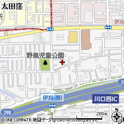 埼玉県川口市伊刈976-9周辺の地図