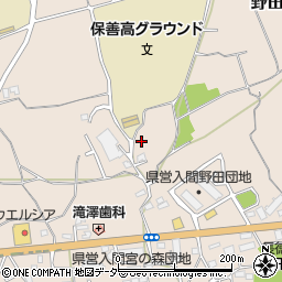 埼玉県入間市野田2011周辺の地図