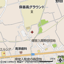 埼玉県入間市野田2007周辺の地図