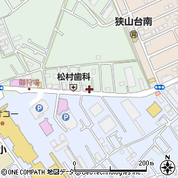 埼玉県狭山市入間川1430-166周辺の地図
