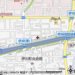 埼玉県川口市伊刈163-3周辺の地図