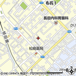 千葉県我孫子市布佐2009周辺の地図