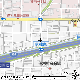 埼玉県川口市伊刈235-1周辺の地図