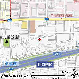 埼玉県川口市伊刈1083-1周辺の地図