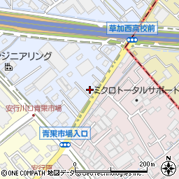 埼玉県川口市安行吉蔵185-2周辺の地図