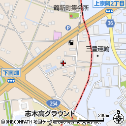 埼玉県富士見市下南畑5337周辺の地図