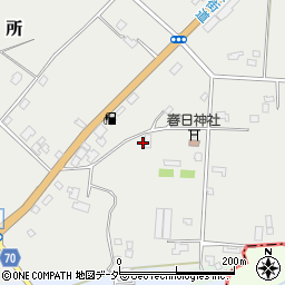千葉県成田市所937周辺の地図