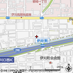 埼玉県川口市伊刈208周辺の地図