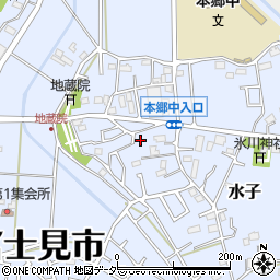 埼玉県富士見市水子639周辺の地図