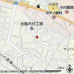 埼玉県飯能市笠縫405周辺の地図