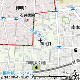 テクノタカギ株式会社　東京営業所周辺の地図
