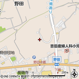 埼玉県入間市野田1347周辺の地図
