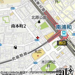 南浦和メディカルセンター周辺の地図