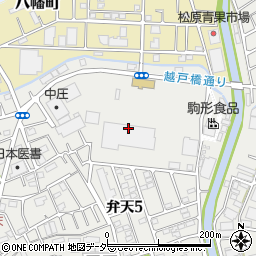 日立建機株式会社　東日本事業部サービス部調達グループ資材周辺の地図