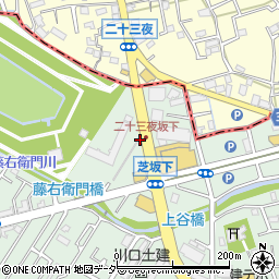 埼玉県川口市芝7231周辺の地図