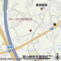 埼玉県狭山市笹井2665周辺の地図