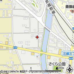 埼玉県三郷市仁蔵385周辺の地図