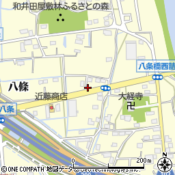 埼玉県八潮市八條1429周辺の地図