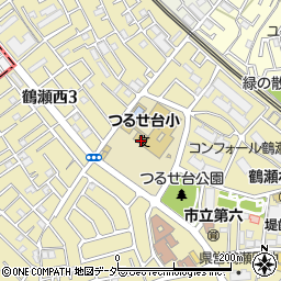 富士見市立つるせ台小学校周辺の地図