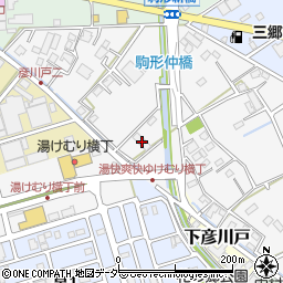 埼玉県三郷市駒形546周辺の地図