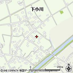 千葉県香取市下小川508周辺の地図